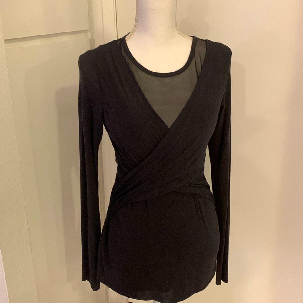 Bailey44 Dark Grey Long Sleeve size L
